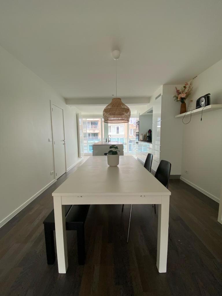 Recent En Lichtrijk Duplex-Appartement Te Wenduine Bagian luar foto